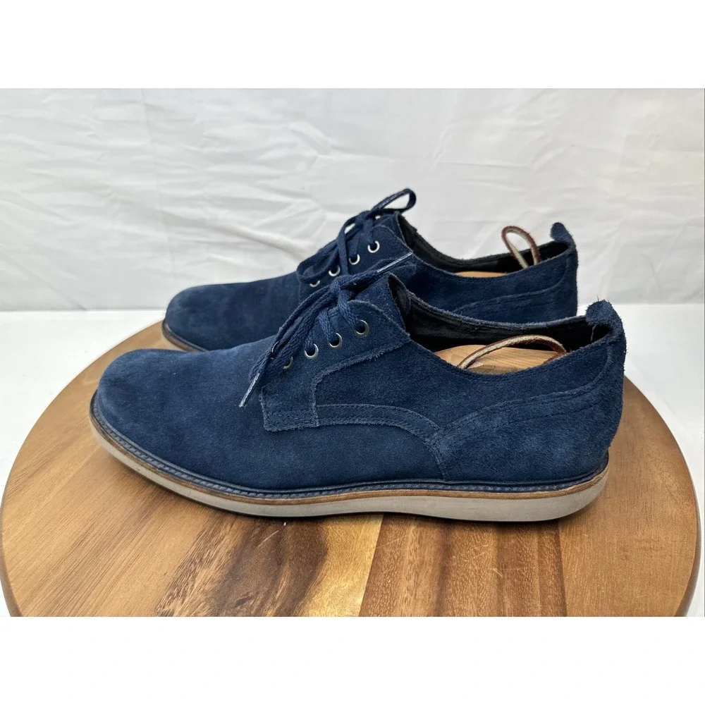 Rockport Shoes AdiPrene By Adidas Men's Sz 12 M Shoes Blue Suede‎